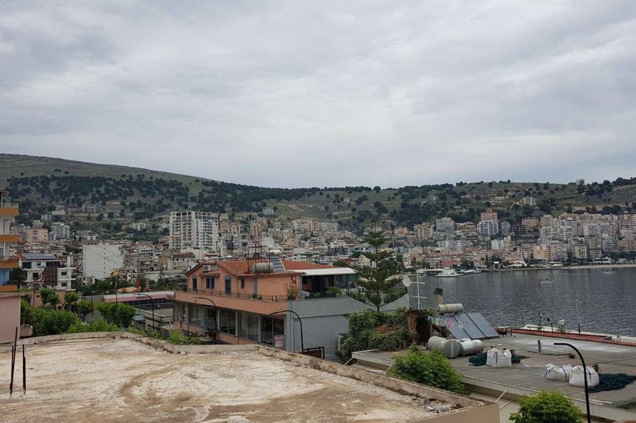 Stylish Seaview House Apartment Sarande Bagian luar foto