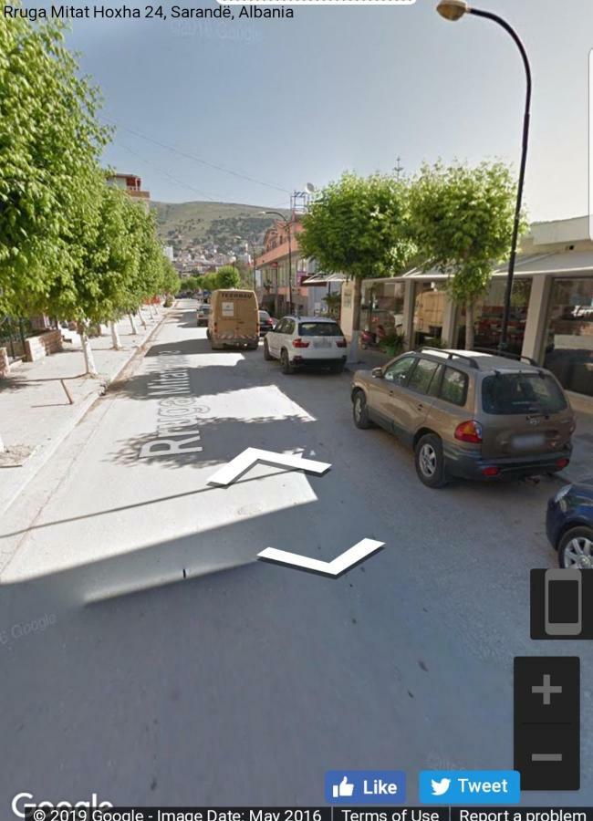 Stylish Seaview House Apartment Sarande Bagian luar foto